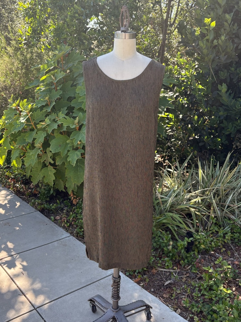 Chico's Design vintage sleeveless midi tank dress - size M (Chico's size 1)